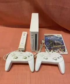 【動作確認済】Nintendo Wii 本体 コントローラー　ソフト　セット
