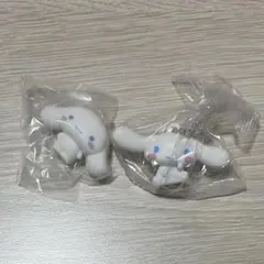 シナモロール ぺたんこマスコット ふわふわフロッキードール サンリオ