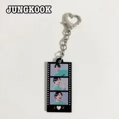 【BTS】 ジョングク フィルムフォトキーホルダーmini