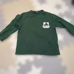 XLARGE ダークグリーン 長袖カットソー 90cm