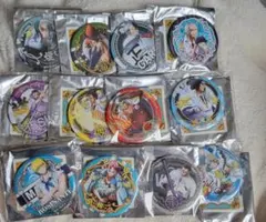 ワンピース ホログラフィックバトルシアター 缶バッジ コンプ 輩 お