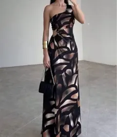 【新品・未使用】再販♡フラダンス タヒチアンダンス ドレス ワンピース