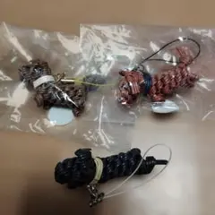 犬型キーホルダー