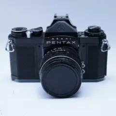 ASAHI PENTAX SV 黒　フィルム一眼レフカメラ 55mmf1.8 付のサムネイル