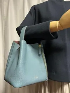 PELLE BORSA レザー 3way ショルダーバッグ パスケース付き