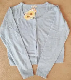 【新品】Allamanda カーディガン サイズ38 ライトブルー