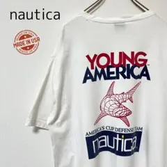 US古着Nautica YOUNG AMERICA Tシャツ(XL相当)