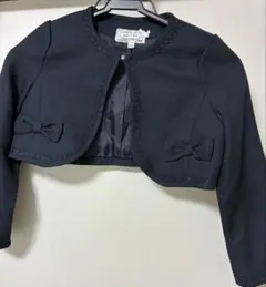 anyFAM 紺色 クロップドジャケット 120cm