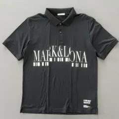 美品 ☆ MARK&LONA コード ポロシャツ マーク&ロナ ブラック 正規品