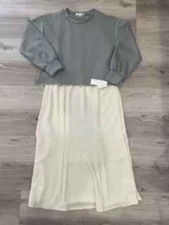 新品　マタニティ　ママンエベべ　授乳服　Mサイズ