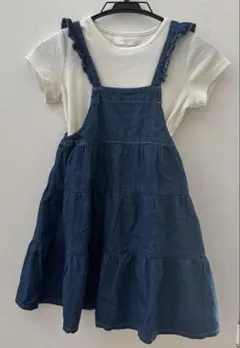 デニムジャンパースカート