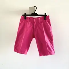 10/17まで出品 メンズピンク ハーフパンツ ショートパンツ