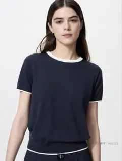 ＼即発送／UNIQLOユニクロ UVカットクルーネックセーター/ウォッシャブル