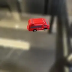 トミカ はたらくトミカ バスボール トヨタ ハイエース 消防指揮車 ミニチュアのサムネイル