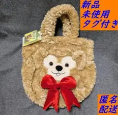 新品 初期 ダッフィー クリスマス トートバッグ オープンマウス 2007