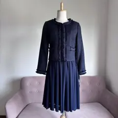 タグ付き未使用　RUIRUE BOUTIQUE セットアップ　ネイビー