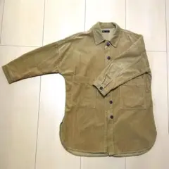 ZARA trf collection コーデュロイジャケット ベージュ【Ｌ】