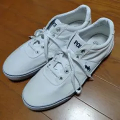 Polo Ralph Lauren ホワイトスニーカー28cm