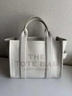 MARC JACOBS THE TOTE BAG レザー アイボリー トート