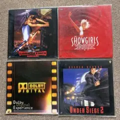 洋画名作映画 LaserDisc 3枚セット➕テストディスクのサムネイル