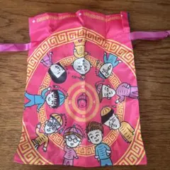 ちびまる子ちゃん ポーチ＆巾着 つやさらコレクション 巾着B