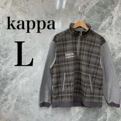KAPPA メンズ L チェック柄 ポロシャツ 古着 ストリート ヴィンテージのサムネイル