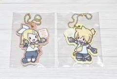 マジカルミライ 2017 鏡音リン 鏡音レン フェルトキーホルダー 2点セット