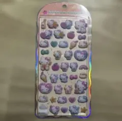 コットンパフィー シール ハローキティ キティちゃん