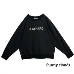 Sunny cloudsサニークラウズ長袖カットソーロンTプリントカジュアル古着のサムネイル