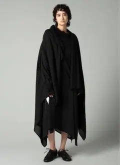 Yohji Yamamoto ドレープブラウス XS タグ付のサムネイル