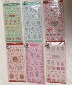 abc様専用　Swimmer PVC 立体シール 3点セット ①、④、⑥