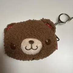 クマの顔コインケース I ❤️ Party