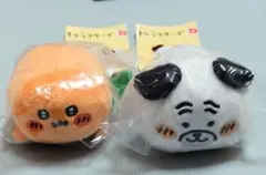 ガチャ　ナガノキャラクターズ　ねそべりぬいぐるみ　2種セット