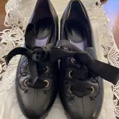 ANNA SUI リボン付きウェッジヒールのサムネイル