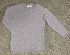 Nor’Easterly シェトランド シャギー クルーニット ライトグレージュ