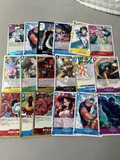 ワンピースカード18枚セット