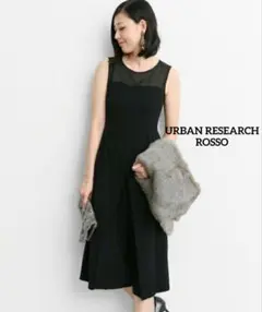 URBAN RESEARCH ROSSO☆オールインワン☆ロンパース☆シアー