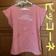 【Picone 】ピッコーネ　ストライプ キャラクターTシャツ IIのサムネイル