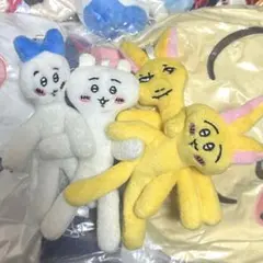 ぶさかわぬいぐるみ ちいかわではないマスコット ちいかわ風 4点セット 中国版