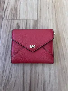 Michael Kors レッド三つ折り財布