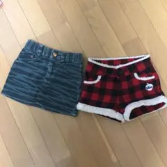 BLOC    BACKALLEY  スカート　パンツ　　2枚セット　まとめ売り