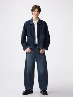 バレルレッグジーンズ