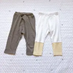 アプレレクール トップバリュ ワッフル地 レギンス パンツ 100 95 90のサムネイル