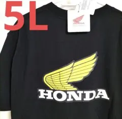 【新品】HONDA★ホンダ★半袖Tシャツ★大きいサイズ★5L★ブラック