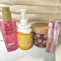 ヘアケア用品 5点 セット ヘアオイル ヘアミルク アホ毛治し 等