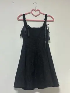 ロリータ ひざ丈ワンピース