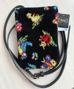 フェイラーFEILER スマホショルダー ハイジ ブラック 新品