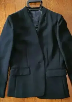 アンカーウーマン黒スーツ ジャケット＆スカート