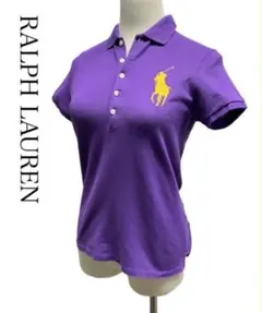 【極美品】ラルフローレン ポロシャツ ビックポニー 鹿の子 L　240712