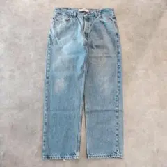 リーバイス550 Levis W36 ブルーデニム 青 00s 古着 15605